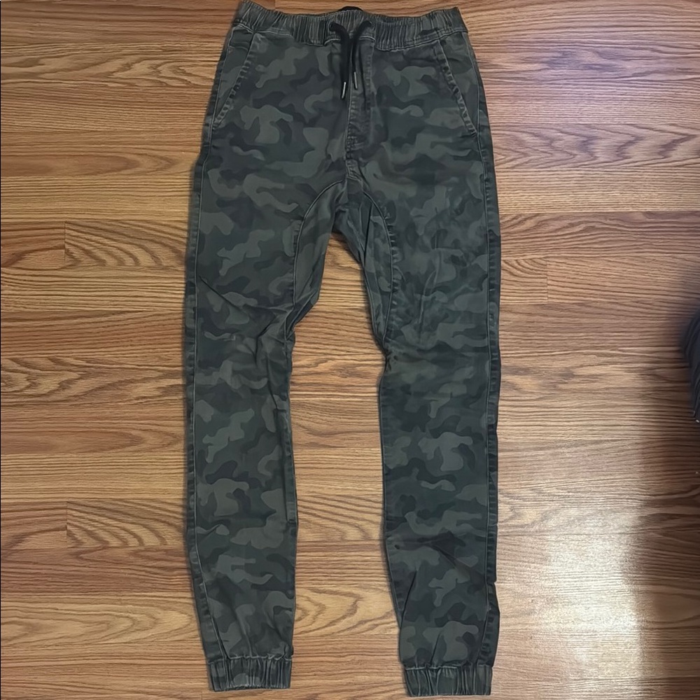 Zanerobe camouflage jogger pants size 29